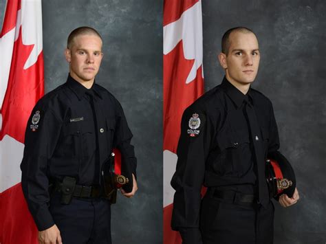 Father-to-be and ‘snow angel’: Edmonton officers shot and killed on duty remembered